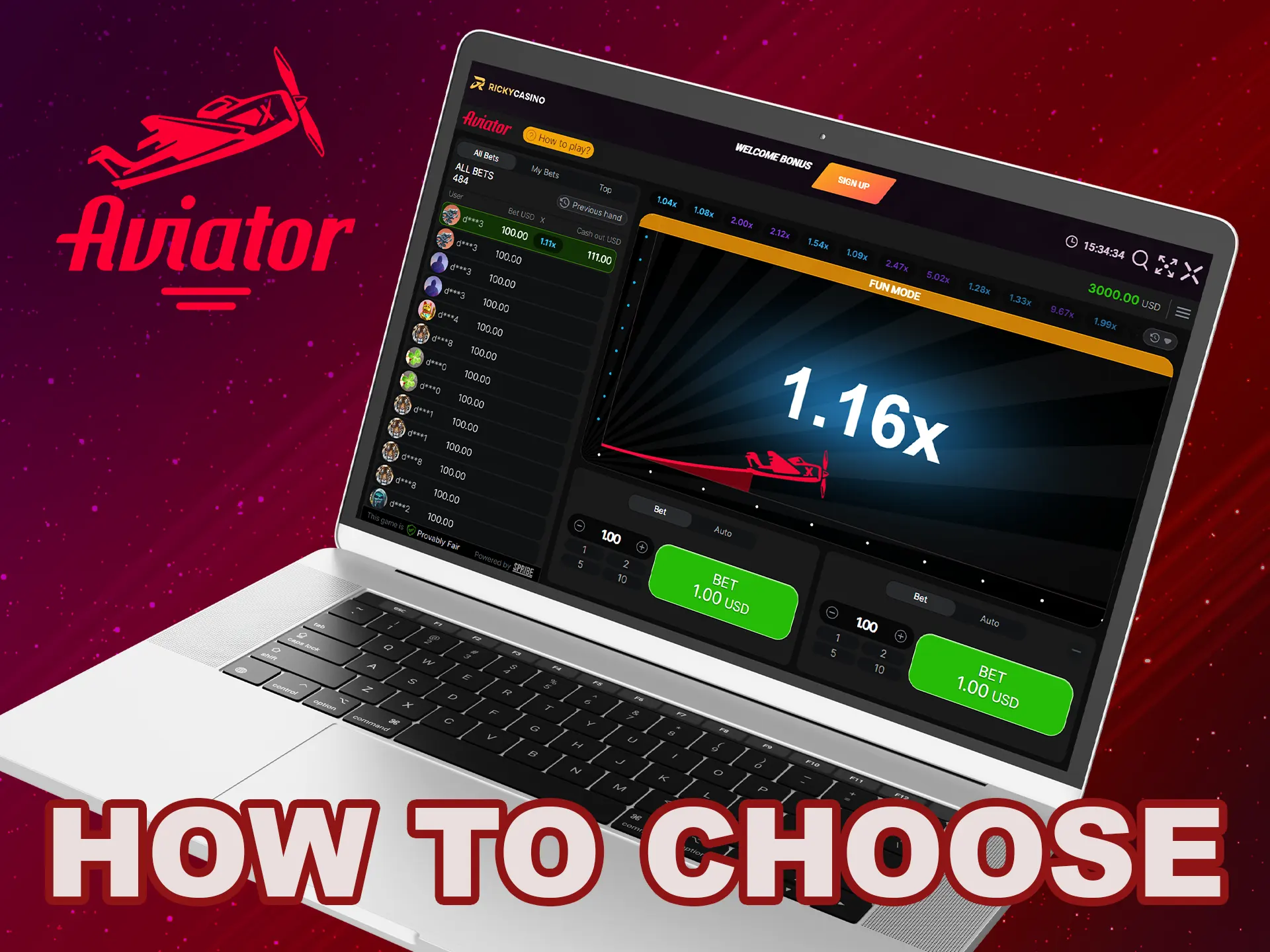 Some tips on how to choose how to choose how to choose an online casino to play Aviator.