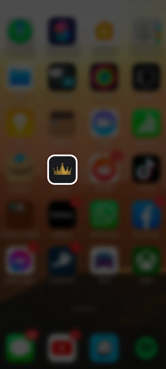 Open the installed King Billy app.