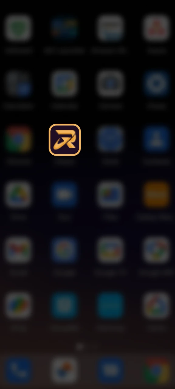 Open the Ricky Casino app to play Aviator.