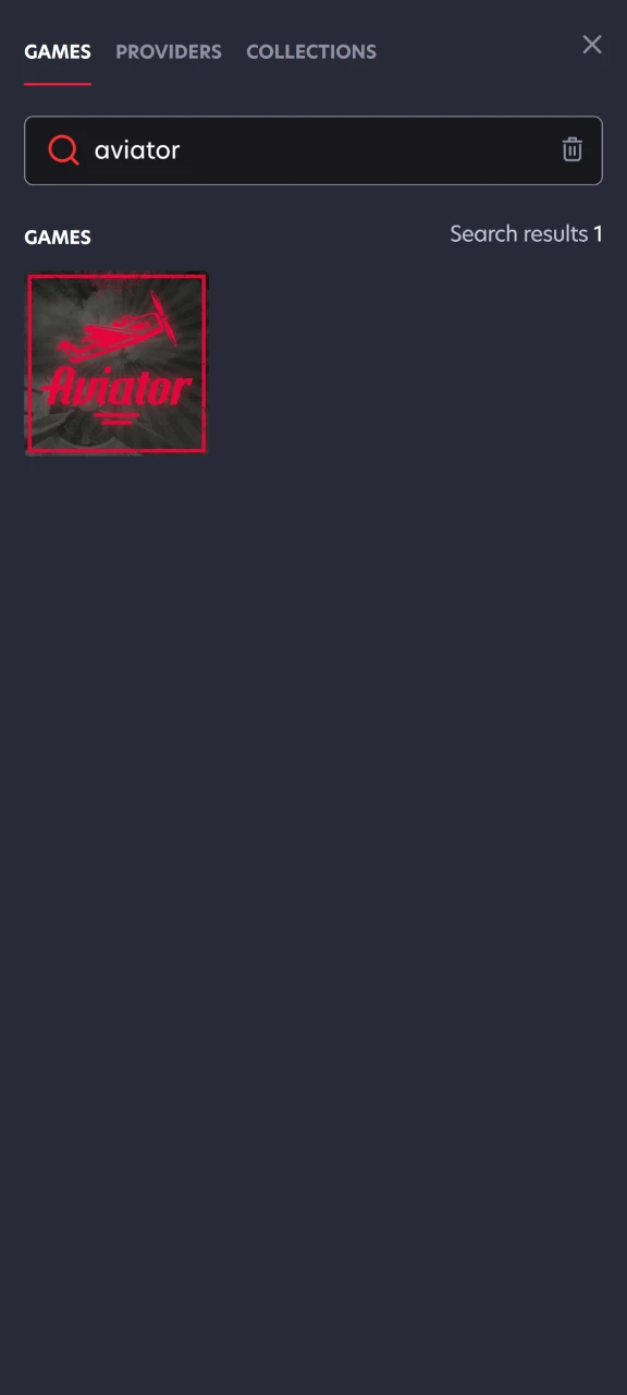 Find Aviator and start playing at 1Red casino.